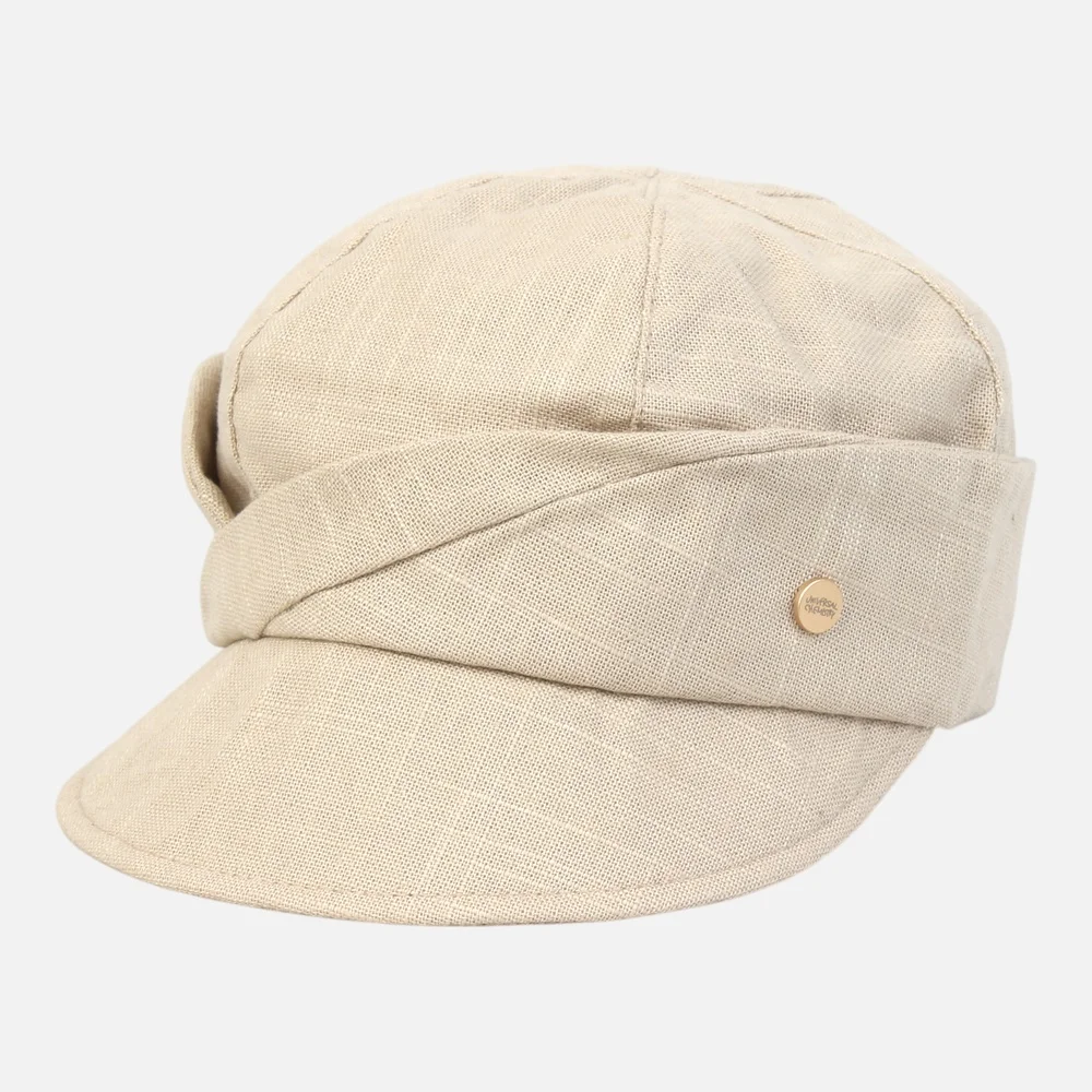 Linen Bowl Beige Marine Cap Marine Cap
