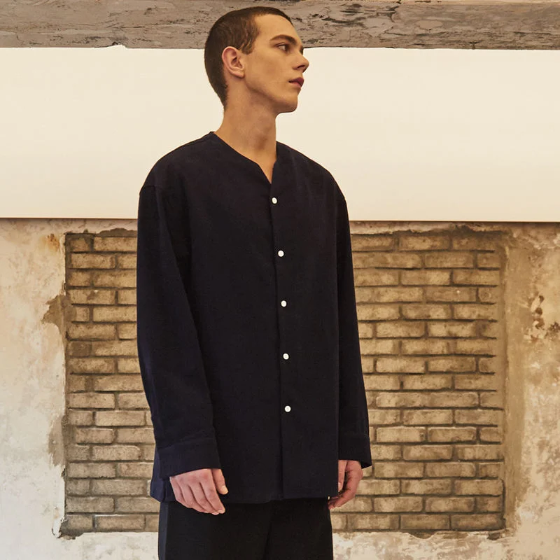 CARDIGAN SHIRTS NAVY