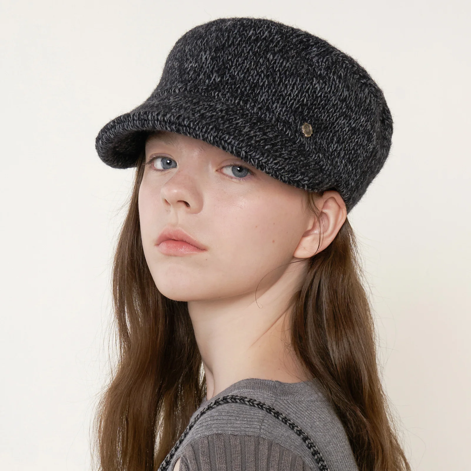 Tricot Cap - Charcoal