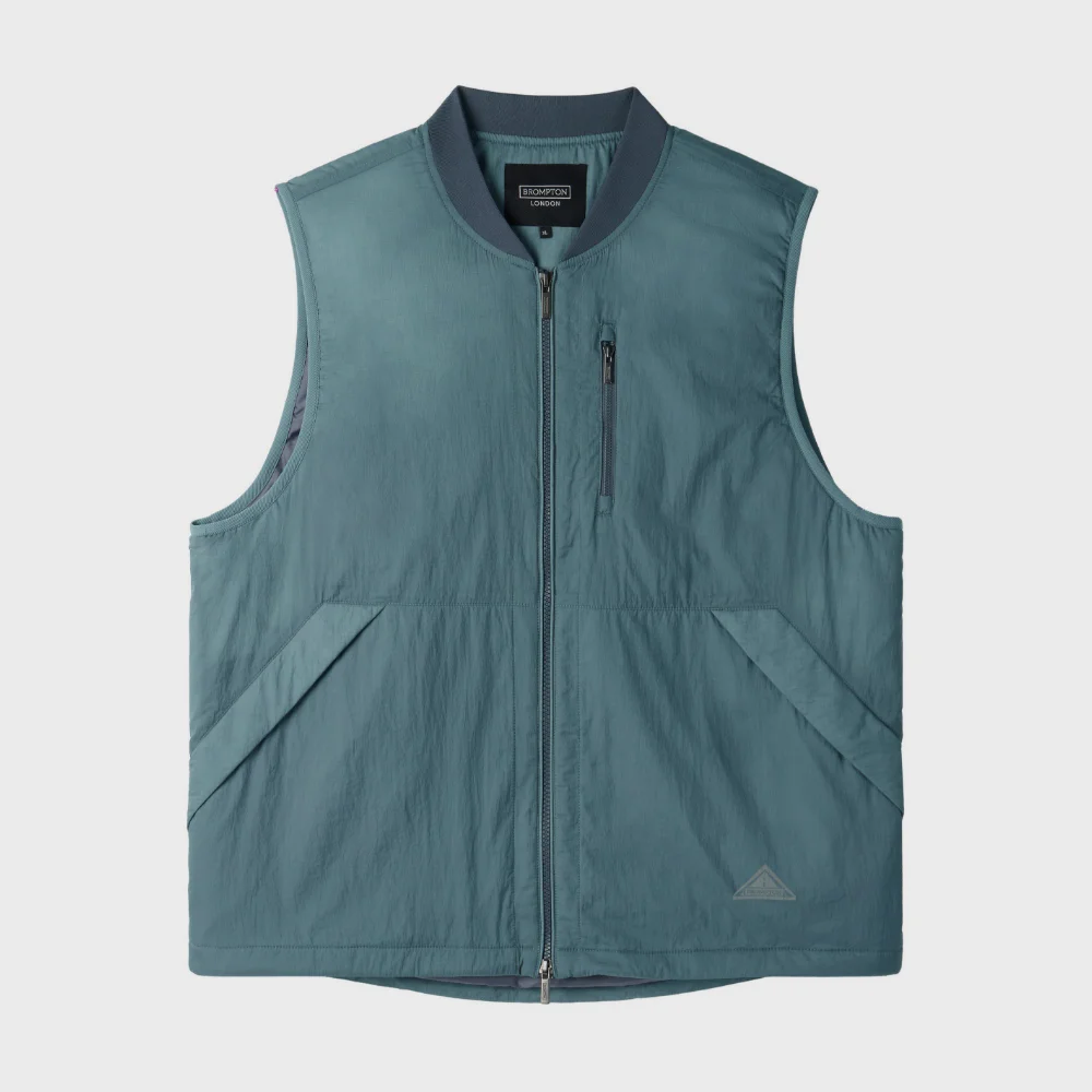 LIGHTWEIGHT PADDED VEST - L/BLUE (P254MPV130)
