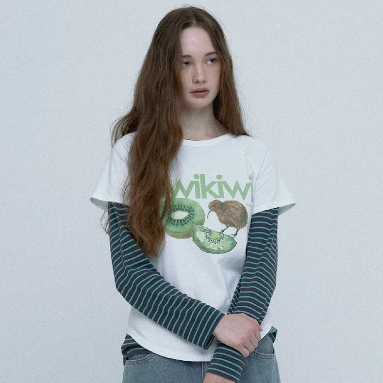 KIWIKIWI RAGLAN T-SHIRT