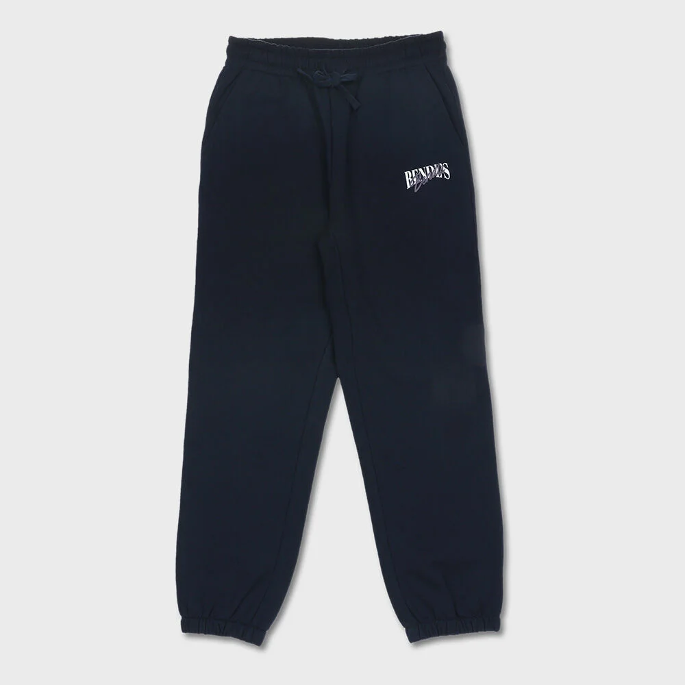 BENDL'S DOUBLE LAYERED SWEATPANTS - NAVY