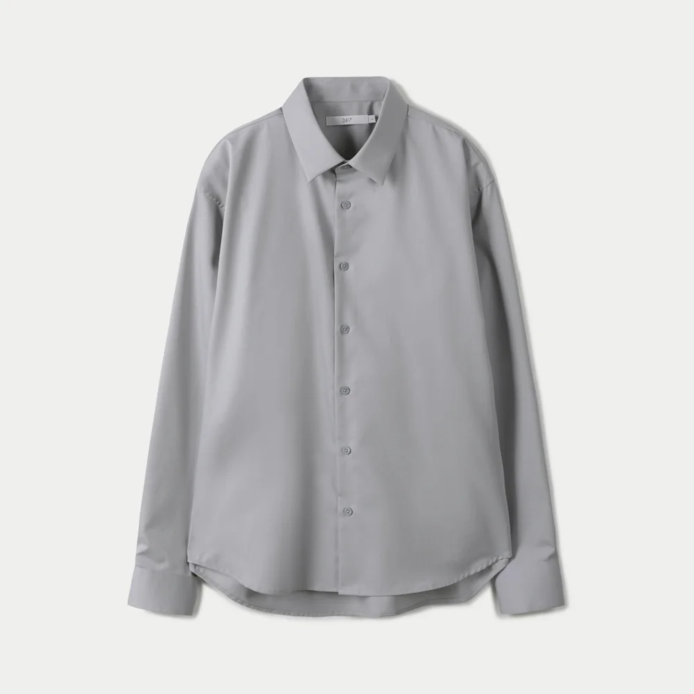 OFFICER STANDARD SHIRTS(TECH TWILL) GRAY (247)