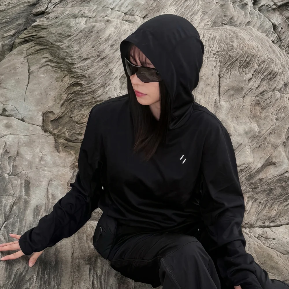 BRISA PULLOVER HOODIE_BLACK