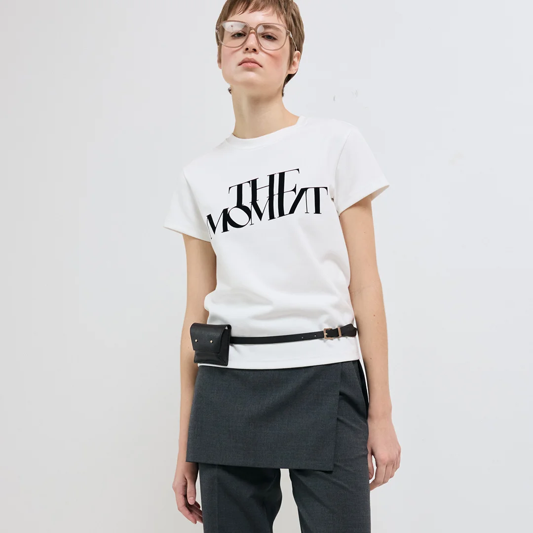 THE MOMENT PRINTED T-SHIRT_IVORY