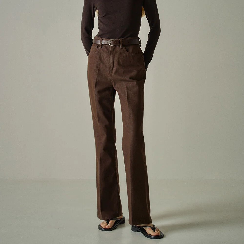 靴型 牛仔_deep brown
