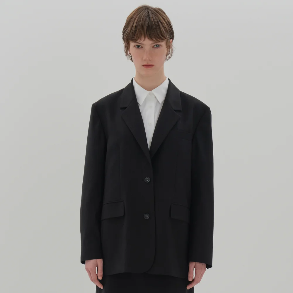classic oversized jacket_black