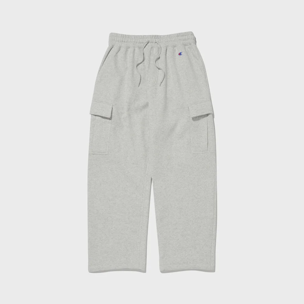 工裝 口袋 衛衣 褲子 Light Grey