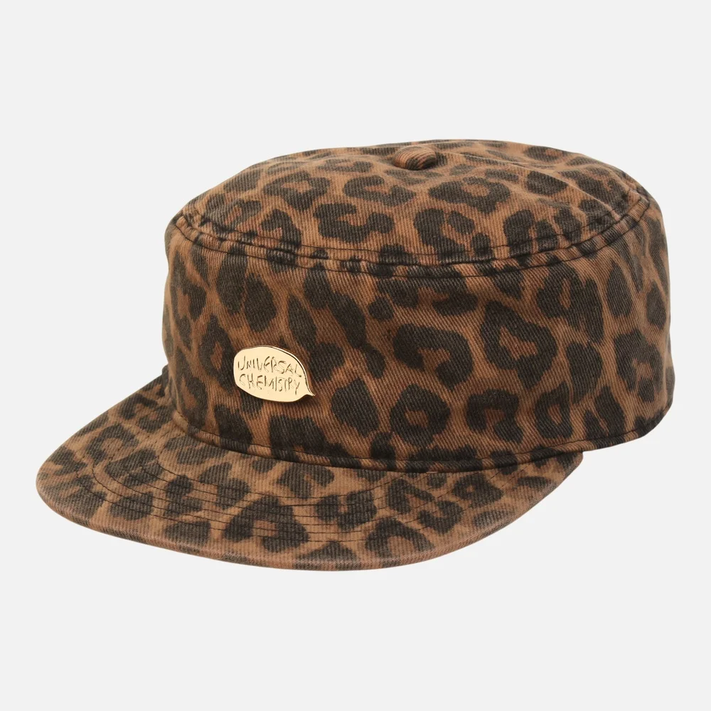 Leopard Cotton FillBox Cap 圓筒帽