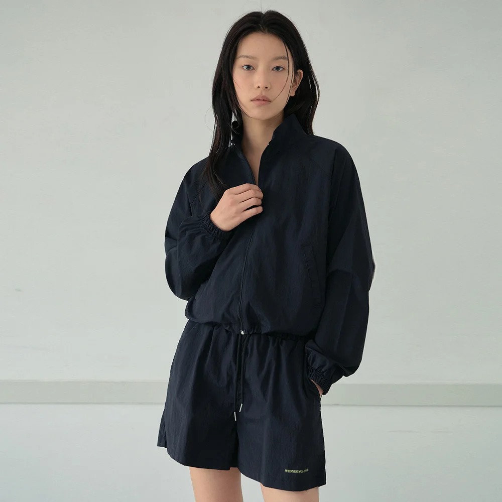 Nylon High Neck Wind Jacket_BLACK(WB6OT10)