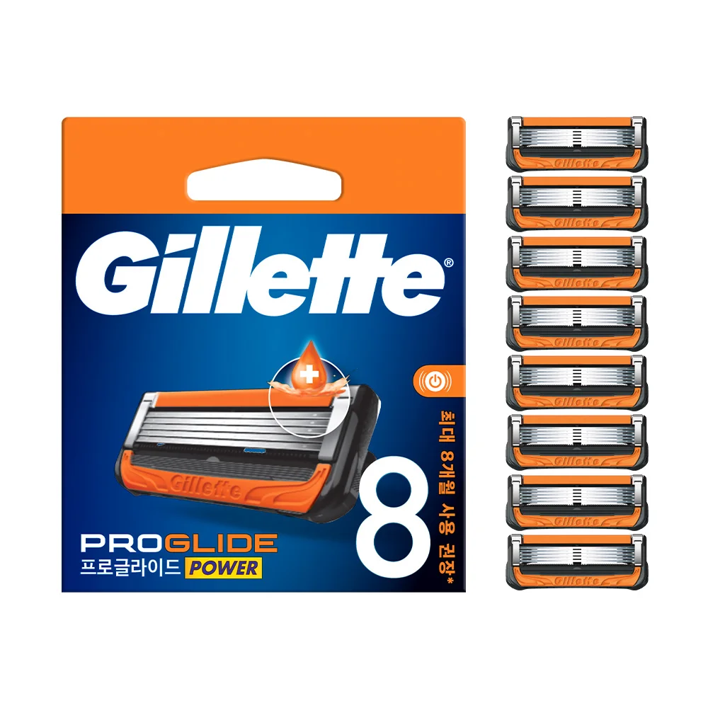 Gillette ProGlide Power 剃鬚刀片 8入