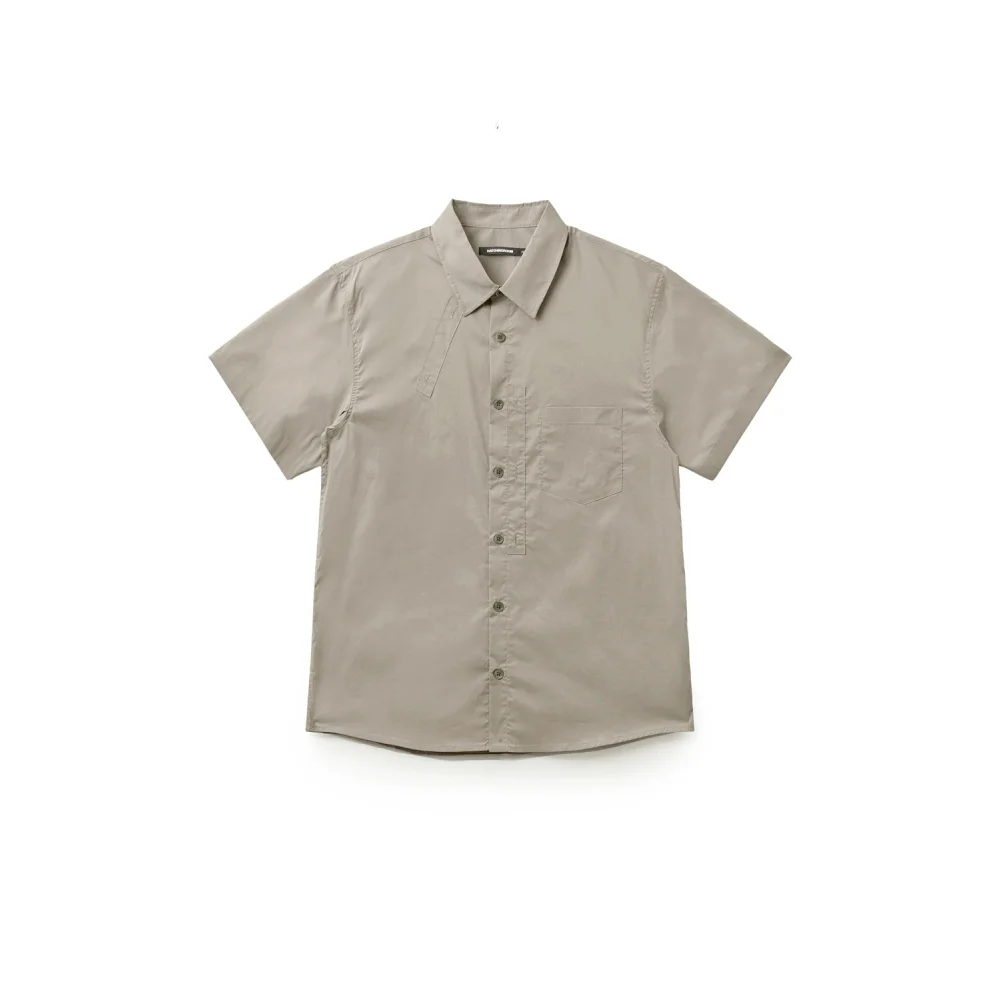 Plaket Shirt Beige