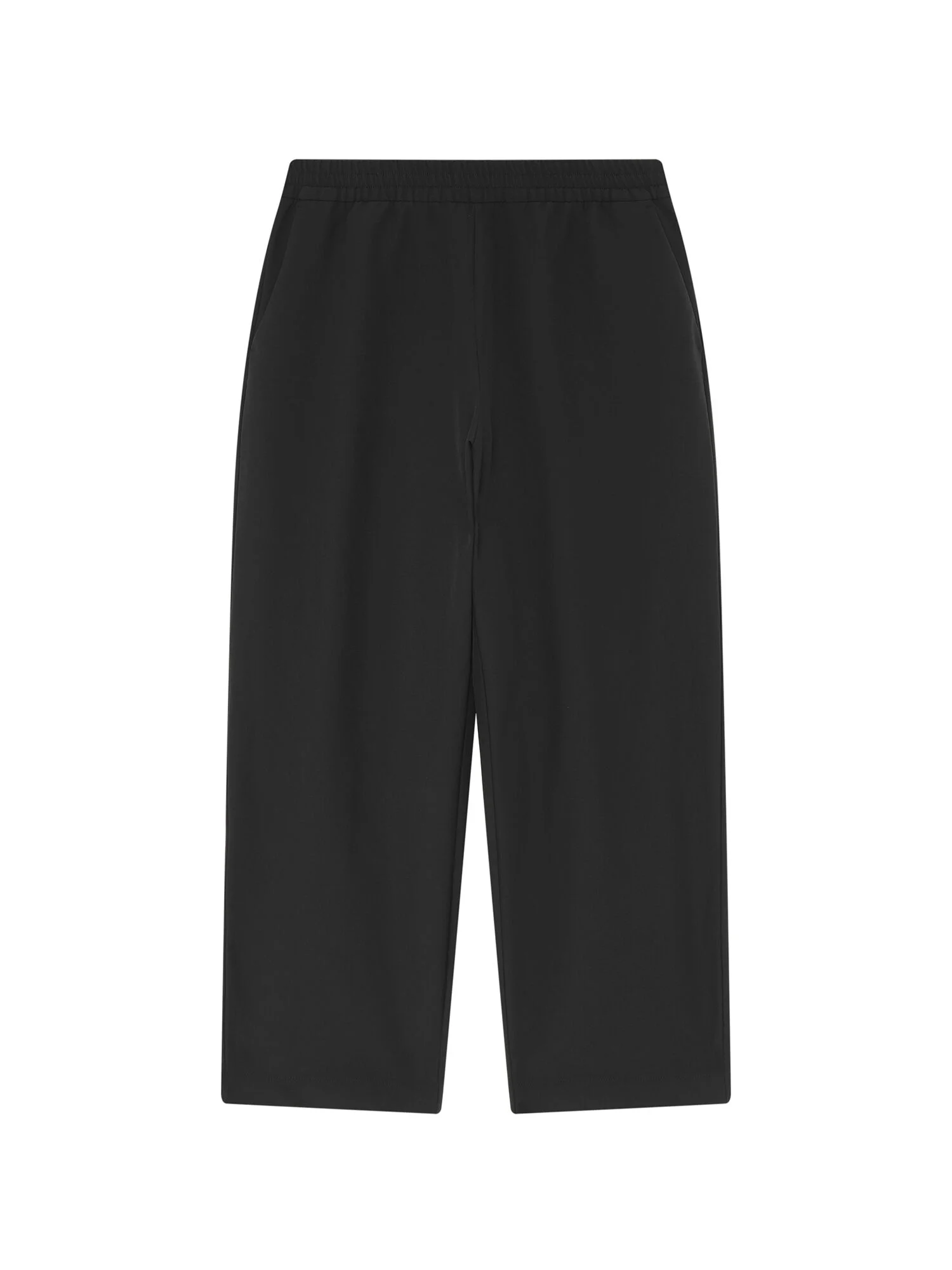 加絨 梭織 運動服 褲子 (休閒 剪裁) - U_Black OUW26376Z1