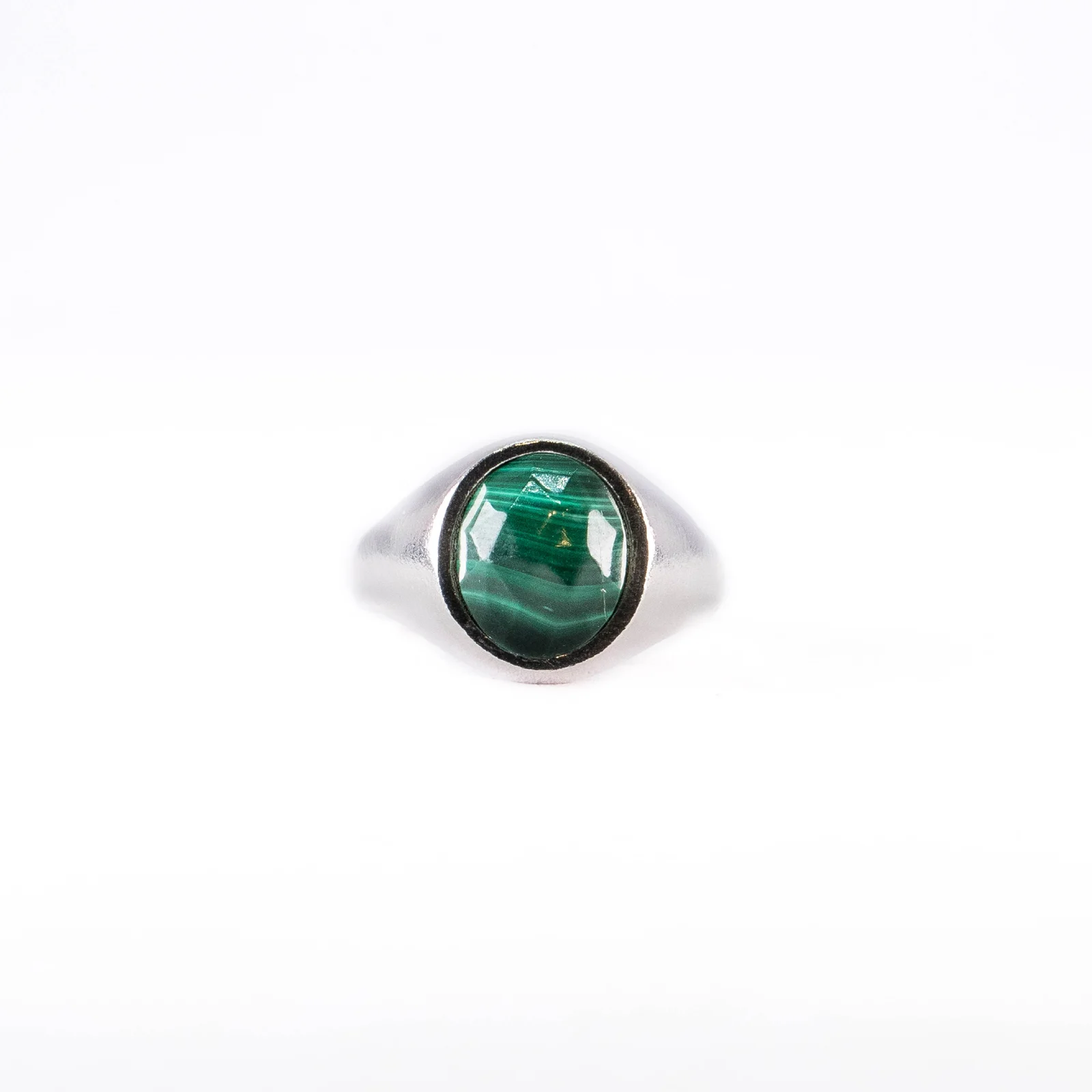 HR 251R_Malachite Ring(Silver 925)