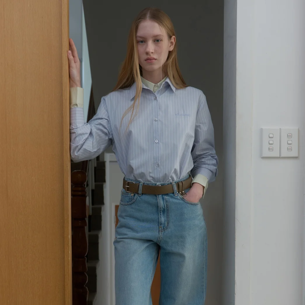M BASIC SHIRT_BLUE