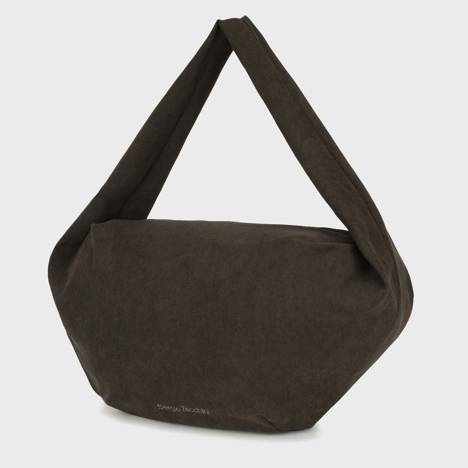 W 層次 Hobo Bag(BROWN)