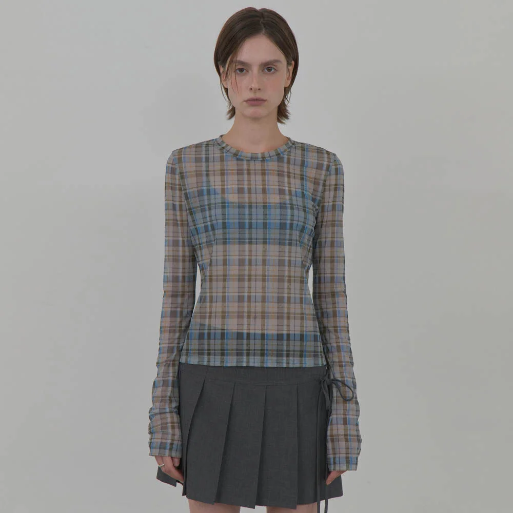 Classic Vintage Check Top VW5AE132_2color
