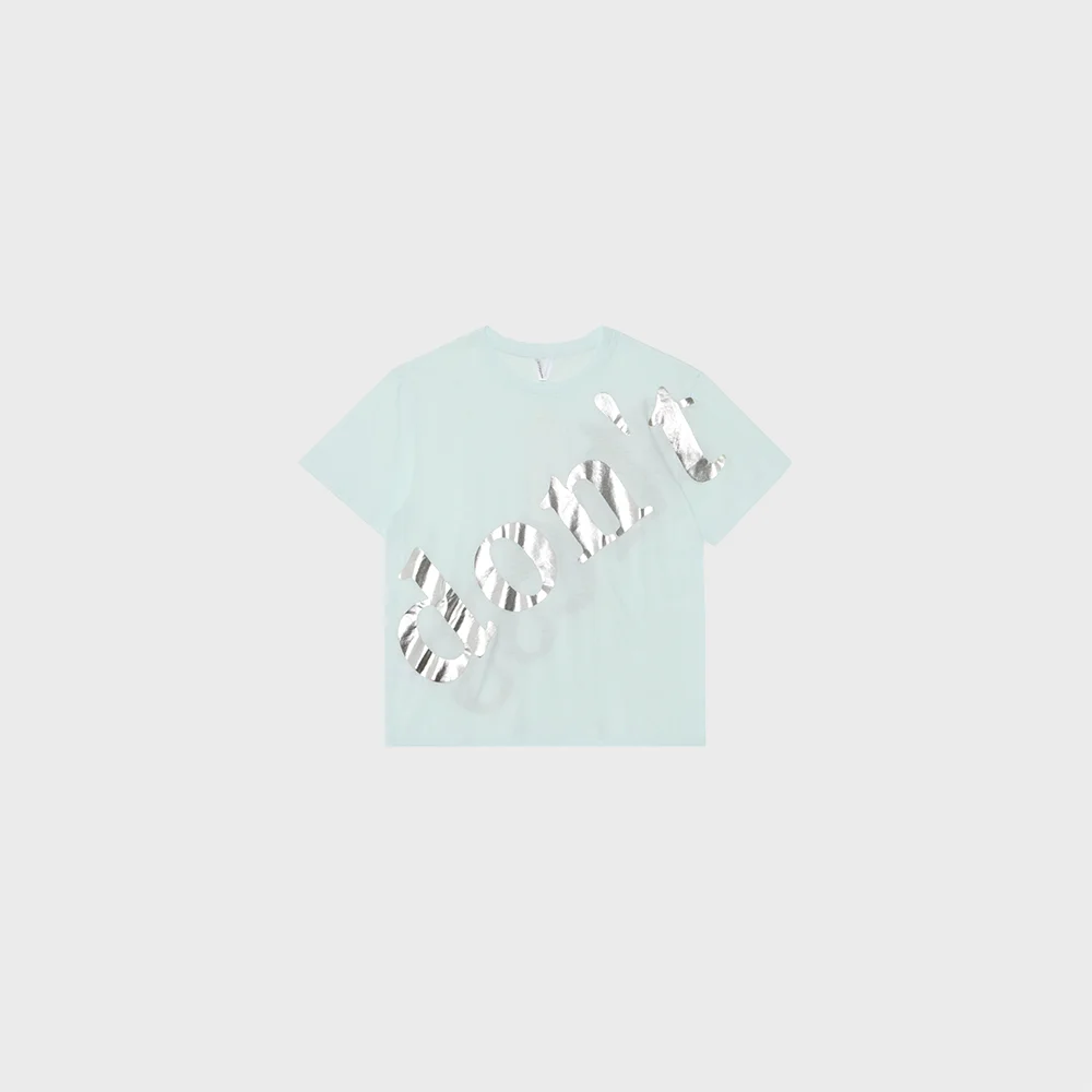 (W) DONT T-SHIRT (BLUE)