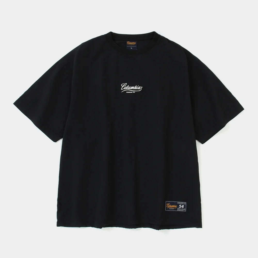 NY STREET TAIL LOGO WOVEN S/S T-SHIRTS 黑色