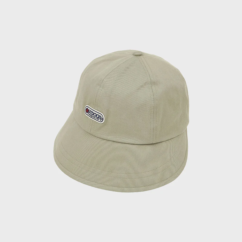 膠囊Logo Bonnet Hat (淺卡其)