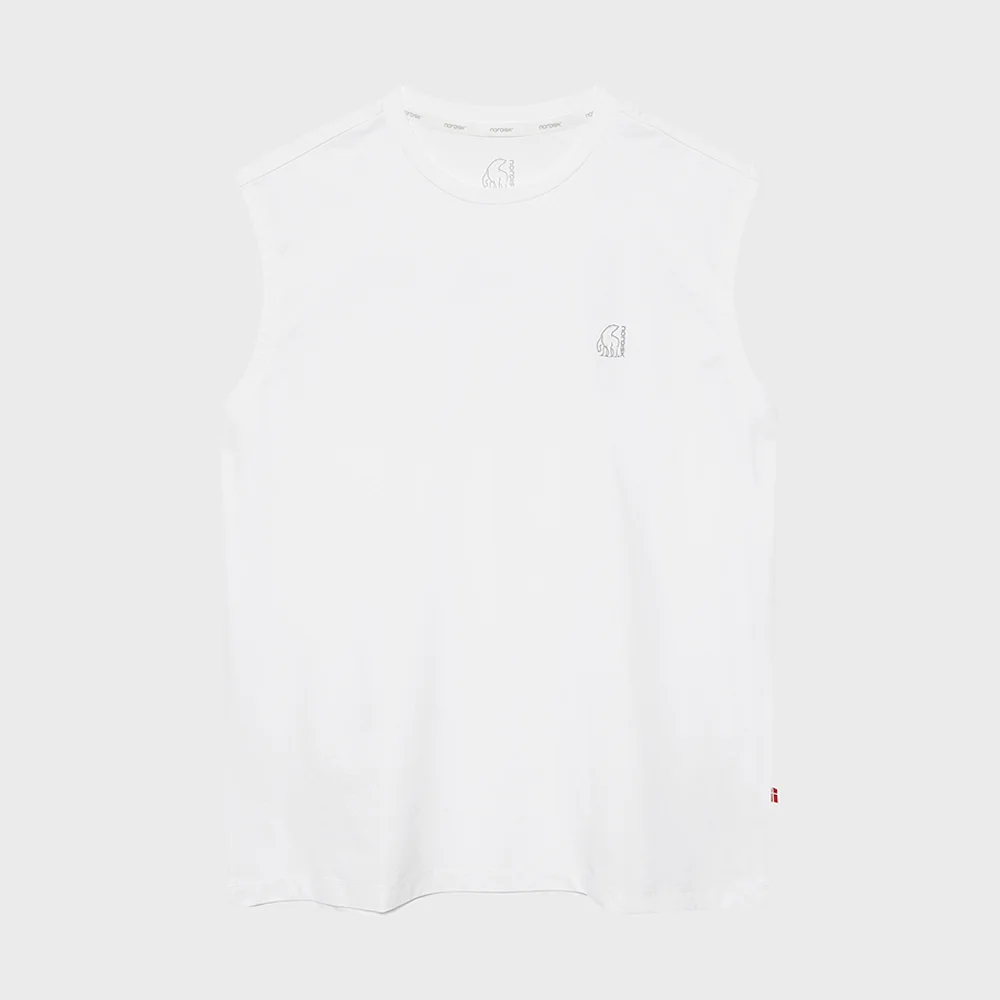 HYGGE HIKE Sorona 無袖 T恤 - M_Off White_OMM26277W3