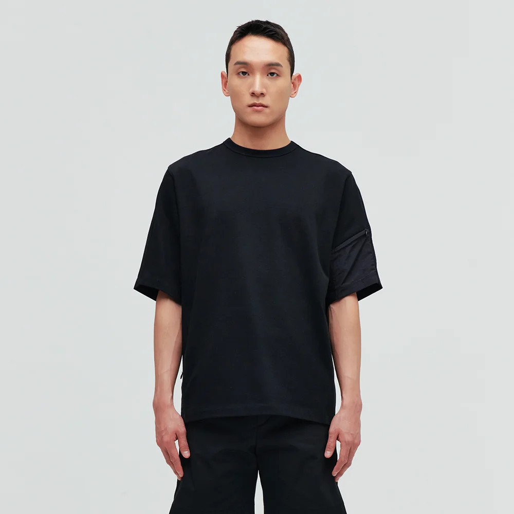 POCKET T-SHIRTS (BLACK)