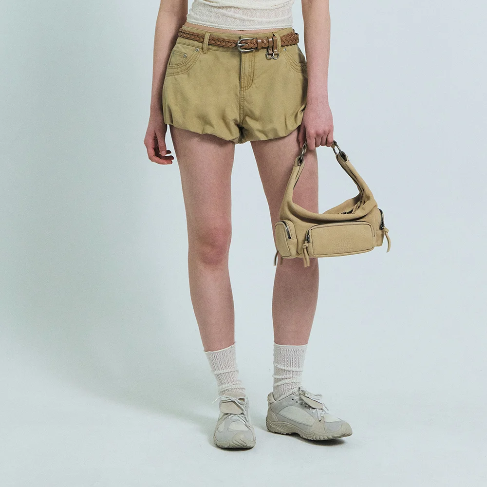 TORI BALLOON SHORTS (BEIGE)