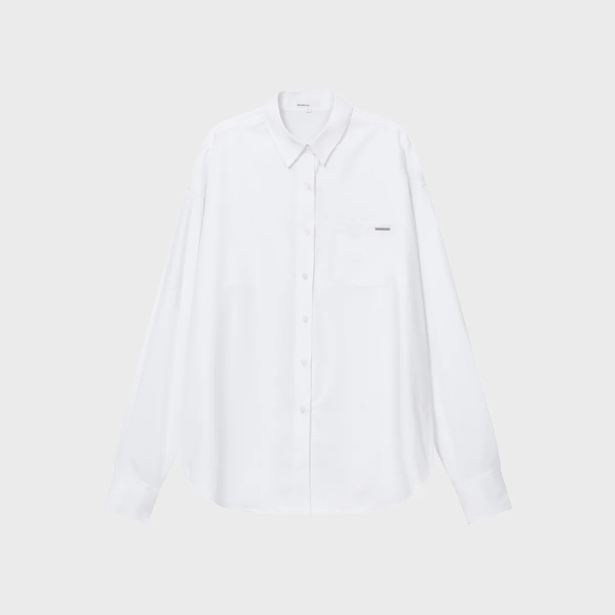 Classic over shirt WHITE