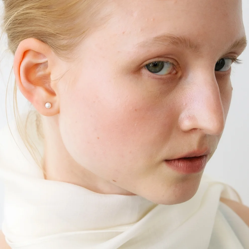 Clean Mood Gem Earrings_3SIZE (L261MER070)