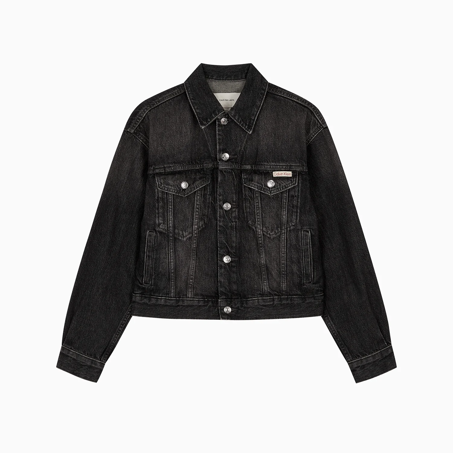 女裝 90s 黑色 牛仔 Trucker 47B741G RDD