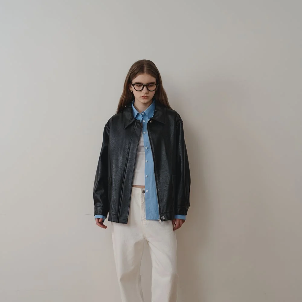 Leather Half Jacket