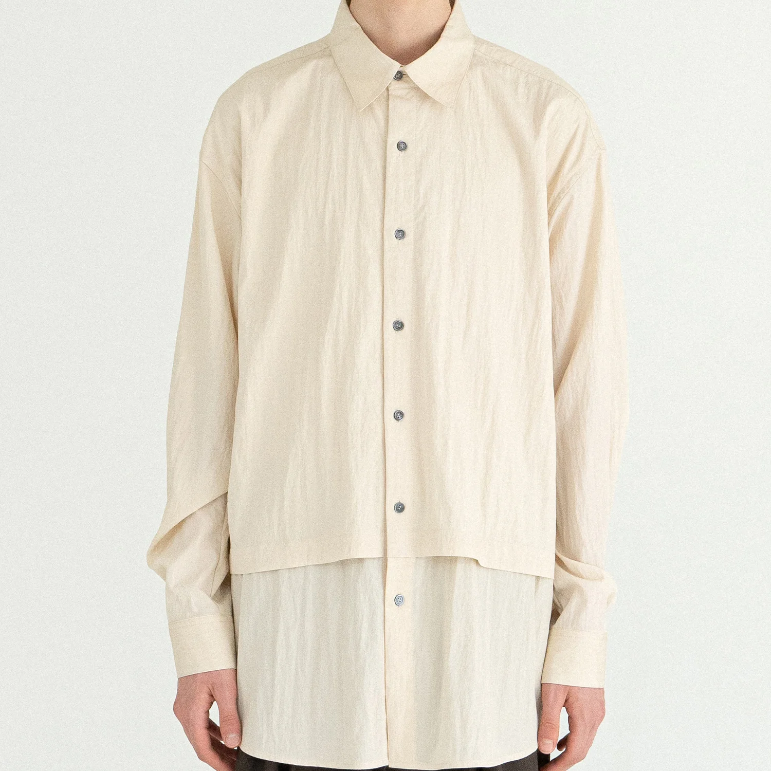 Layered Shirt (Cream)