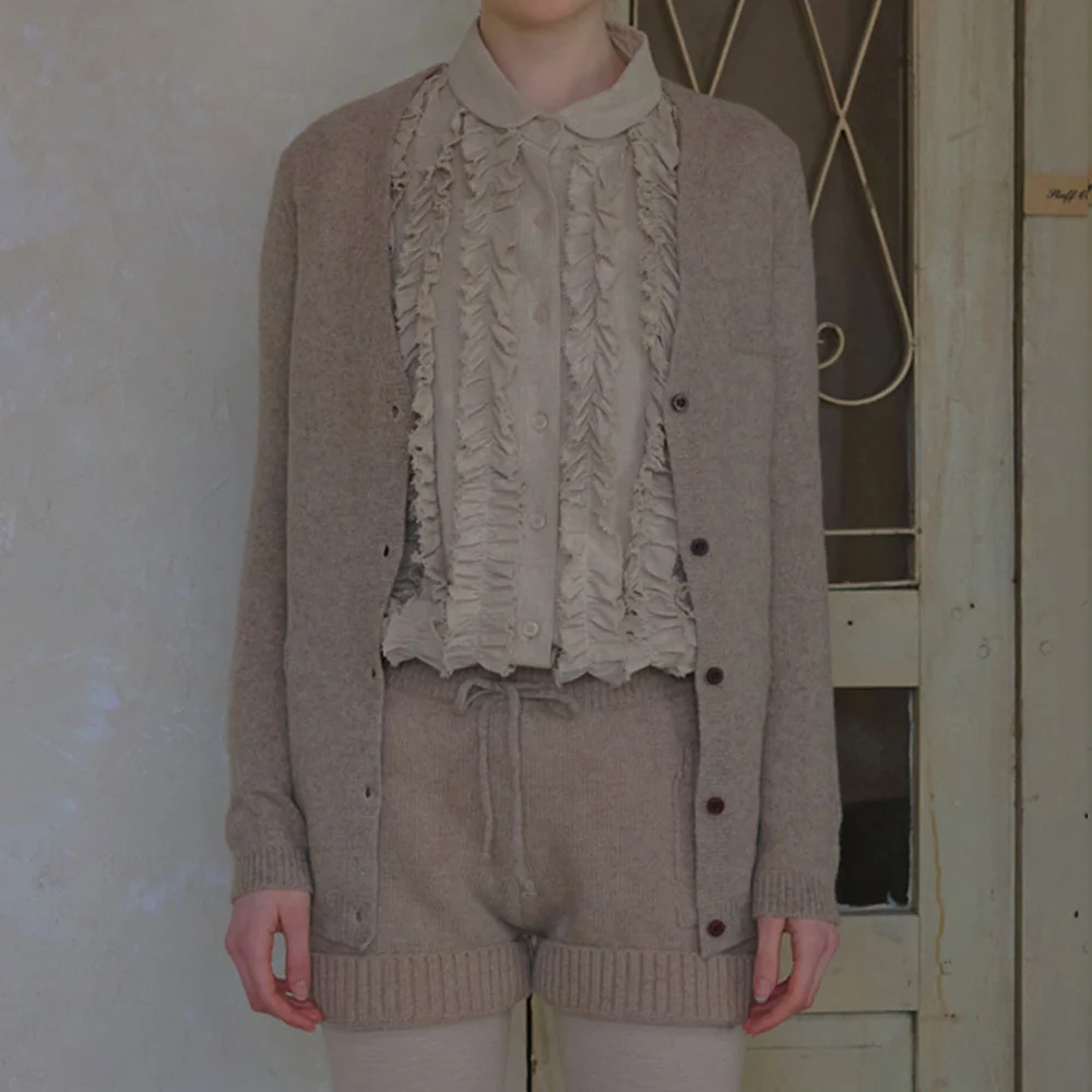 Cash wool Classic Cardigan