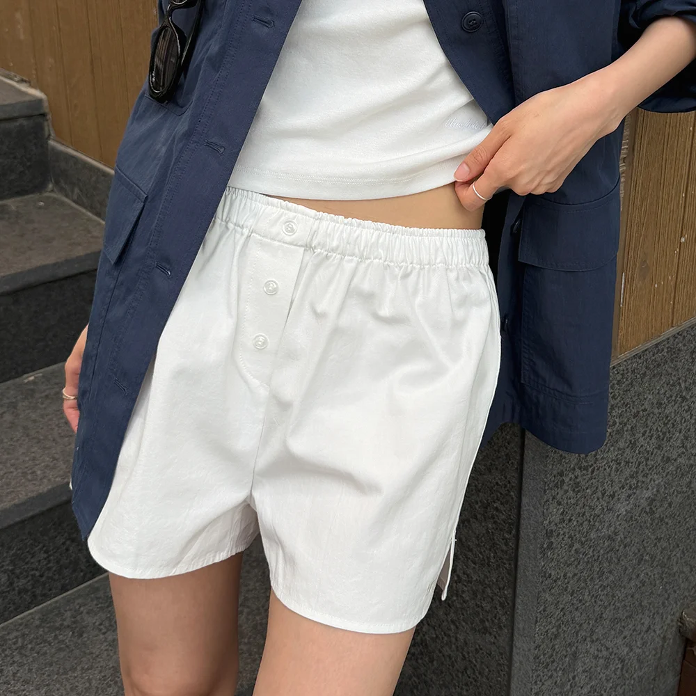 Daily easy shorts (ivory)