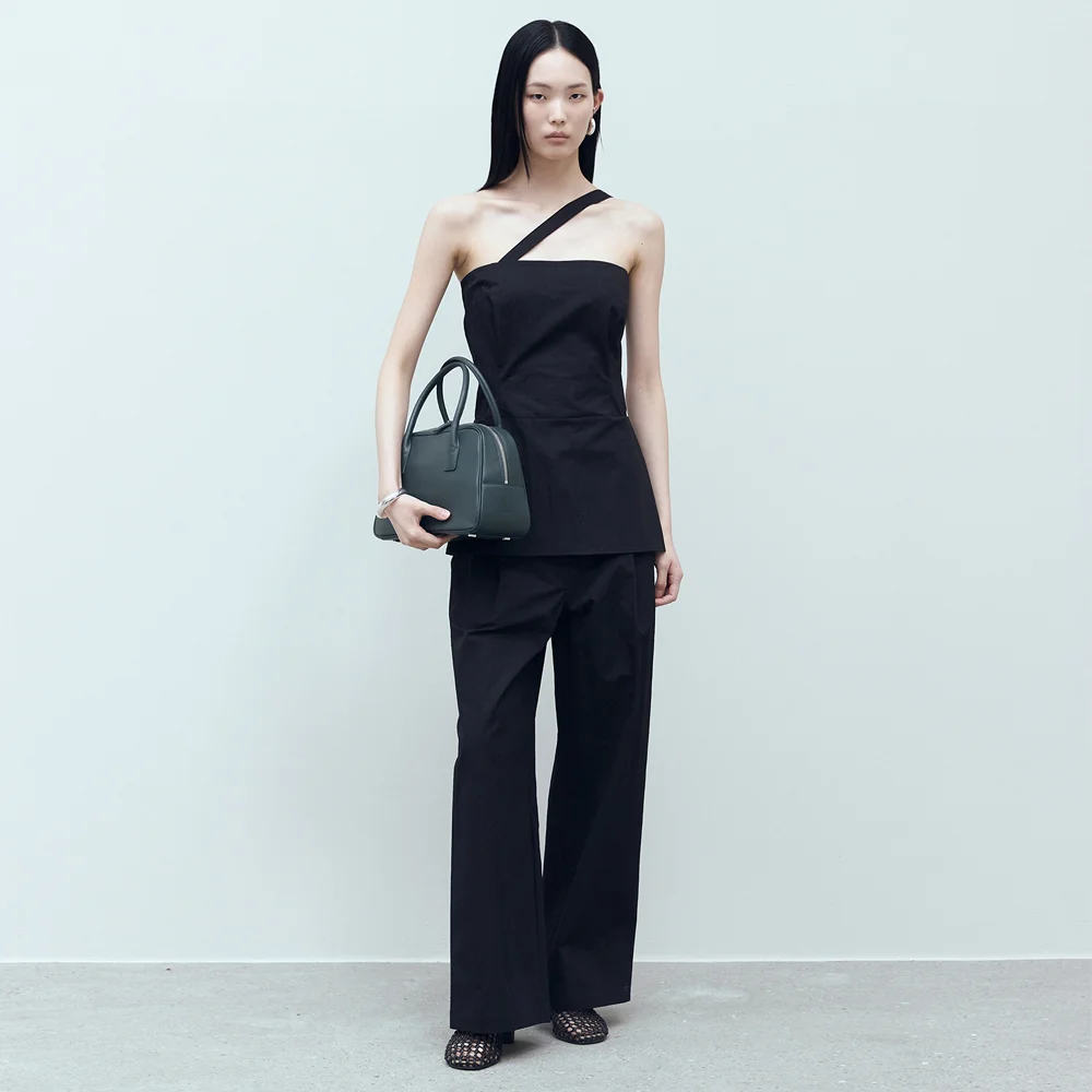 MUTO ONE-TUCK PANTS