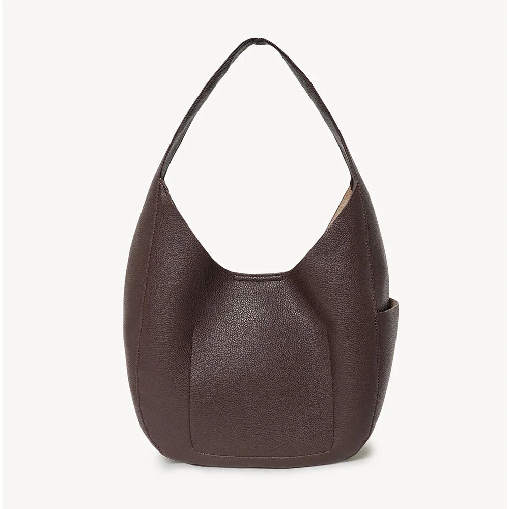 Edit Hobo Bag (BROWN)