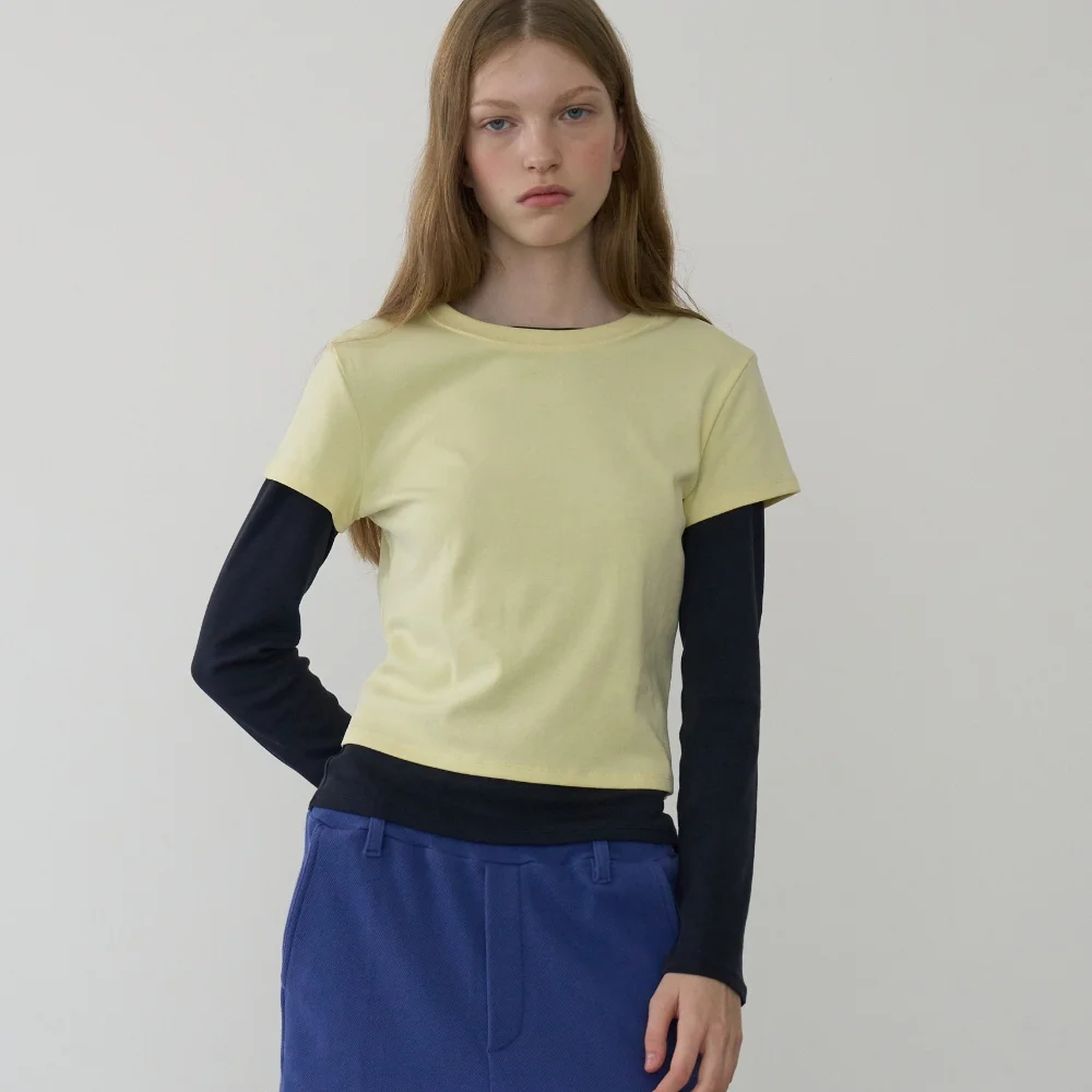 MJ Short Sleeve T-Shirt / LEMON