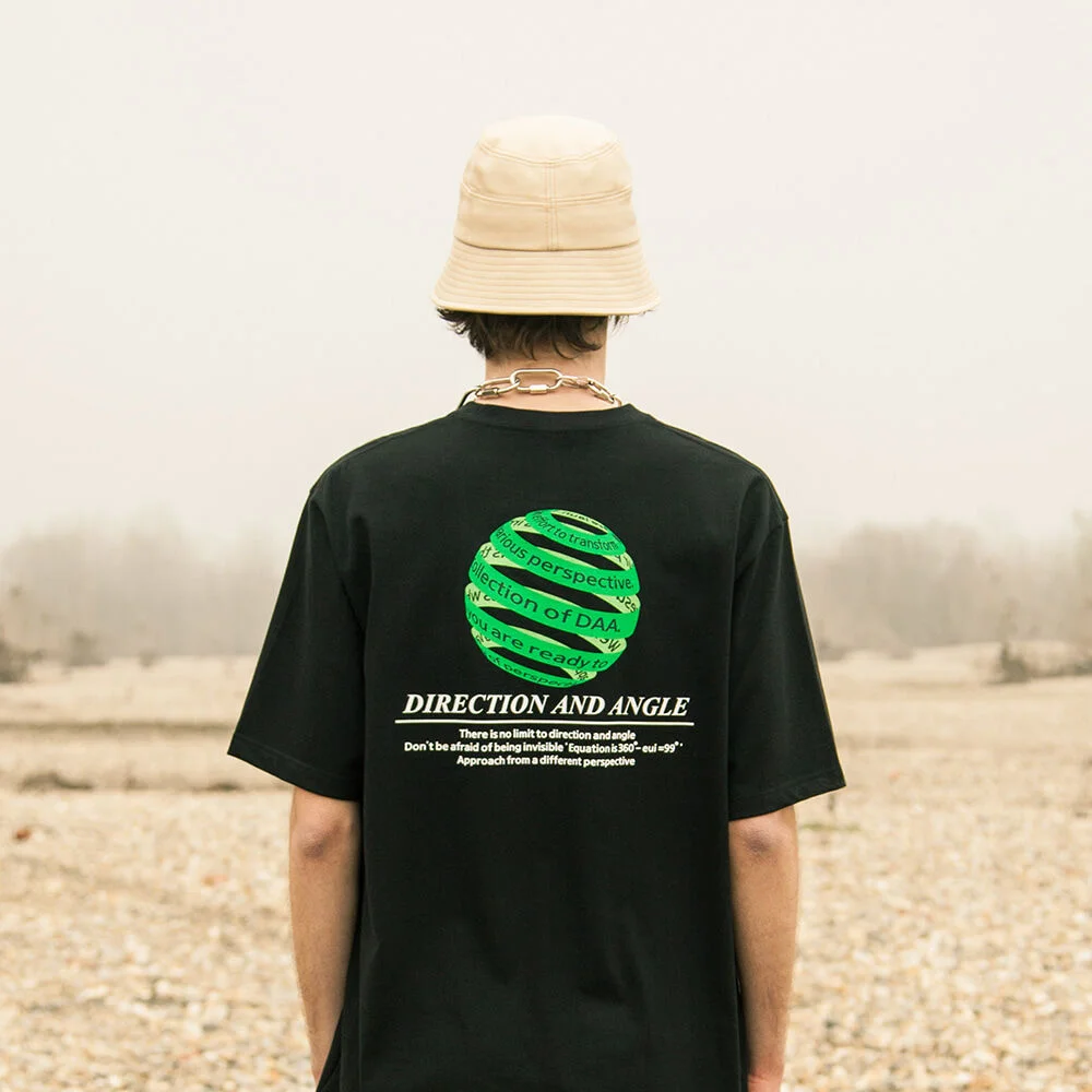 261EUI DAA PLANET T-SHIRT BLACK