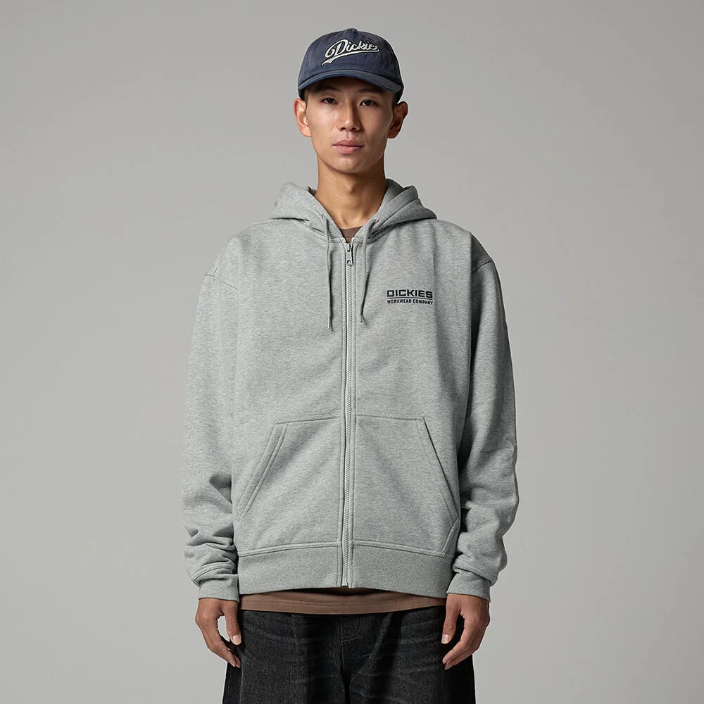 Bolivar 連帽衫 拉鏈 Grey Melange