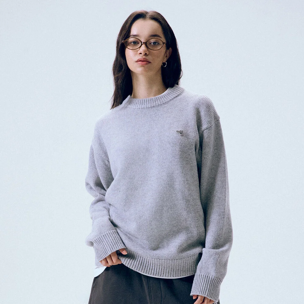 ESSENTIAL CREW NECK KNIT