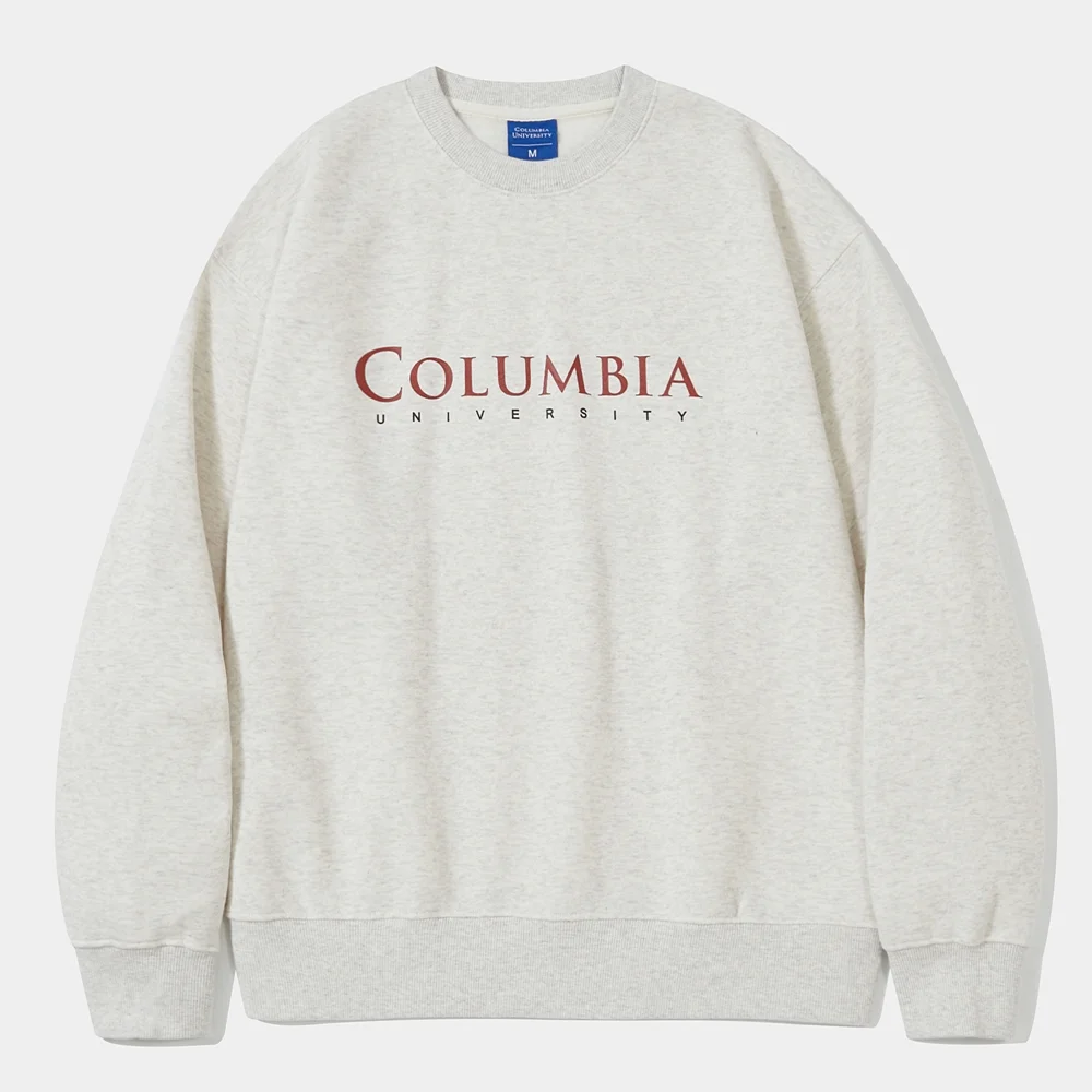 CU SIG BIG FLEECE CREW NECK_OATMEAL