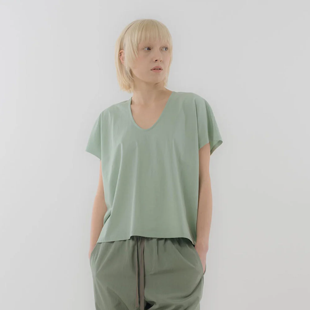 Cotton Silket T_Mint