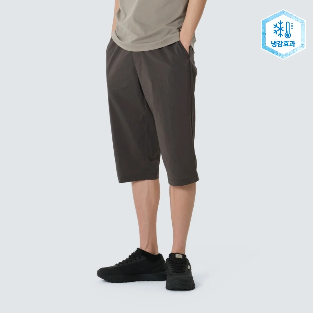 髮根 7分 褲子 Chocolate Khaki (S26MMRHP62)