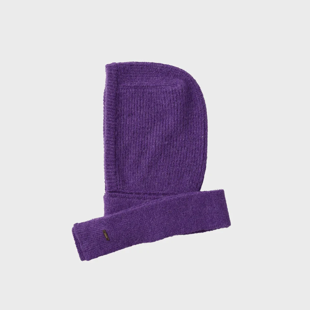 Colette Hood Muffler (Purple)