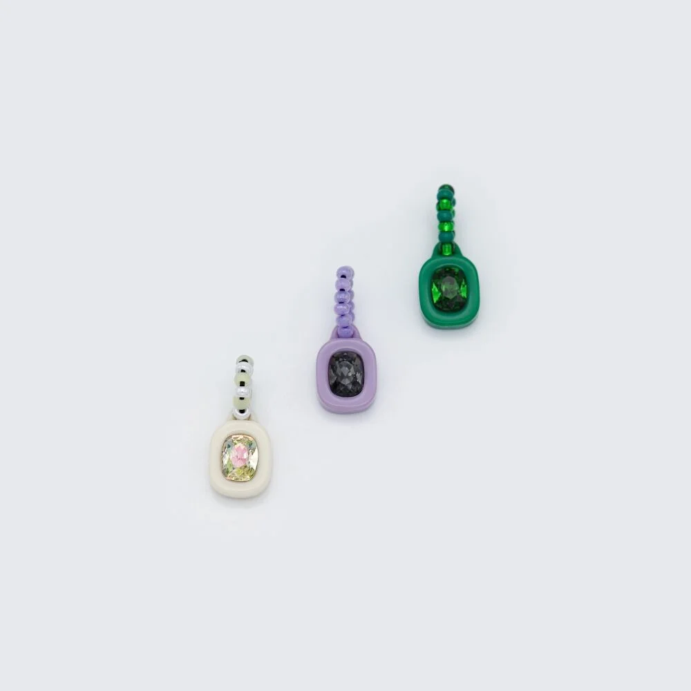 Simple pop swarovski stone pendant Swarovski 簡約 石洗 吊飾 Homaika 吊飾