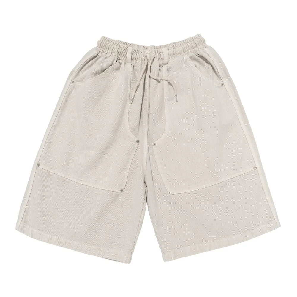 PIGMENT CARPENTER BERMUDA PANTS (IVORY)