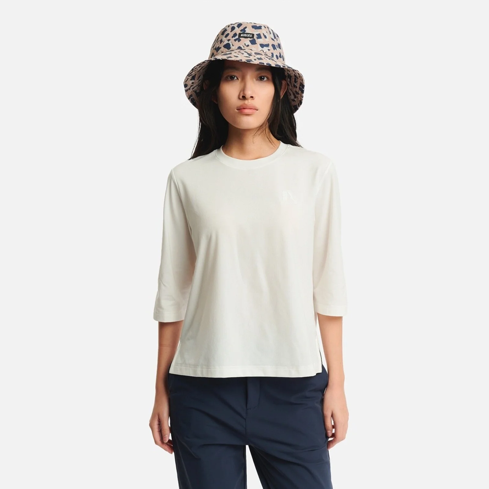 女裝 7分 衣袖 標誌 T恤 AAS26WTSH005LAI