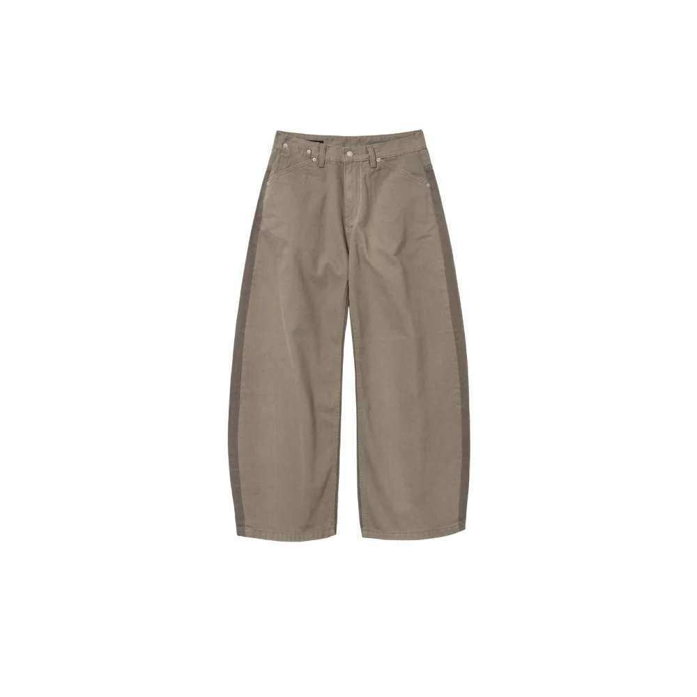 Two Face Regular Jeans Beige