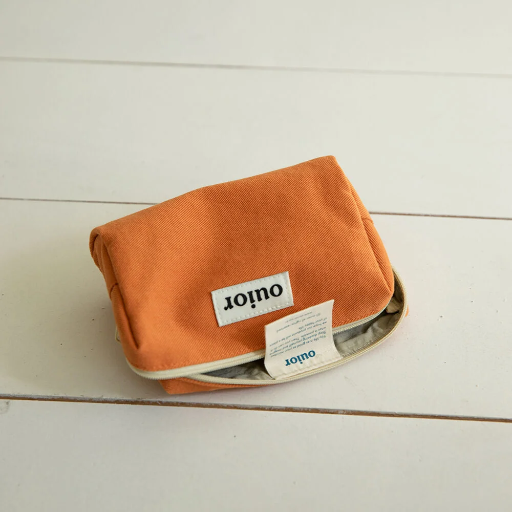 ouior everyday pouch - orange ade