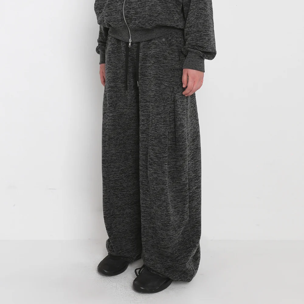 BRUSHED BOKASHI SWEATPANTS_BLACK